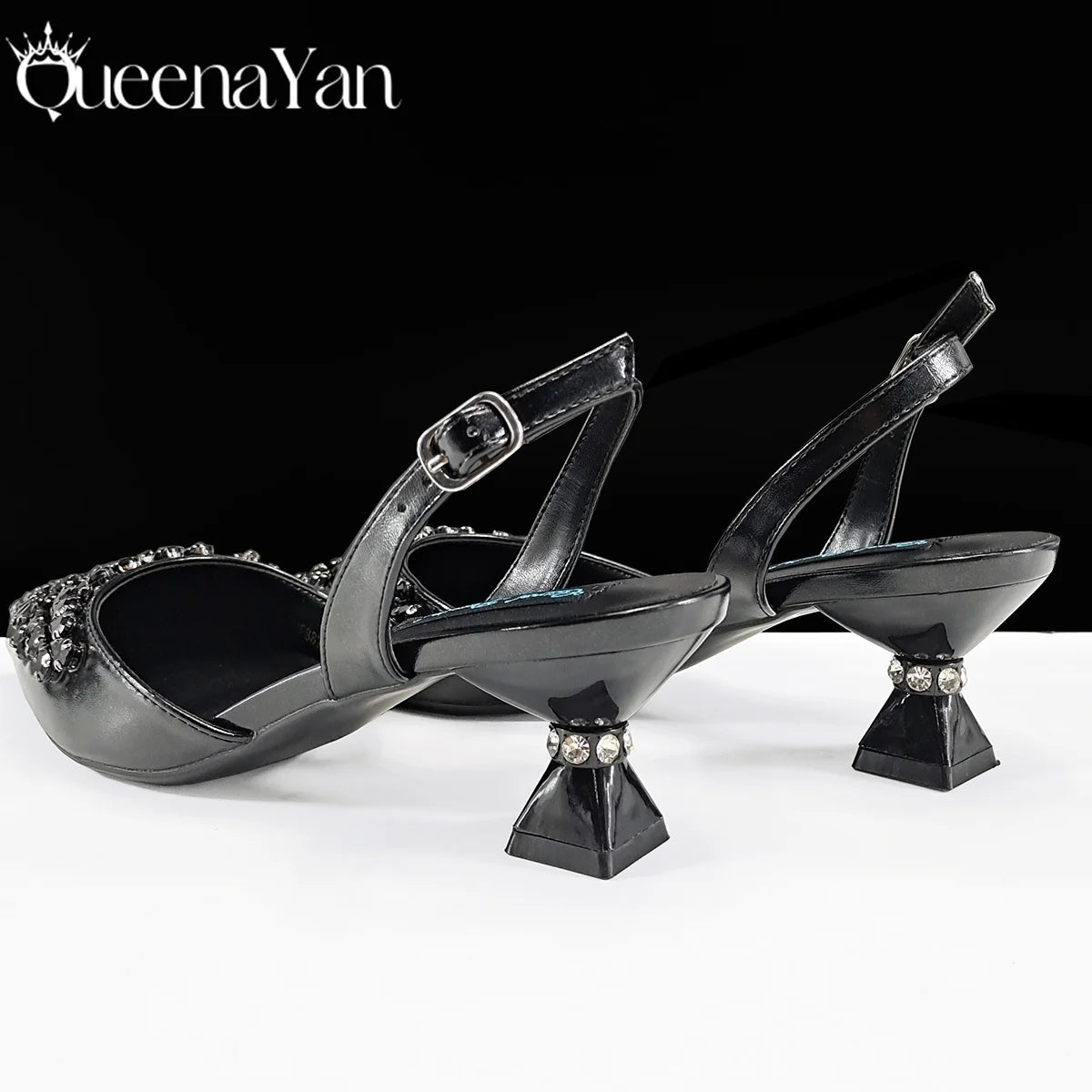 Italian Shoes and Handbags Accessory Set with Rhinestone Metal Embellishments Wedding Shoes Bridal Shoes Designer