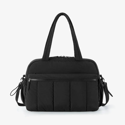 Women's Travel Duffel Bag Gym Bag with Wet Pocket Carry On Waterproof Weekender Boston Bag for Airport Cabin