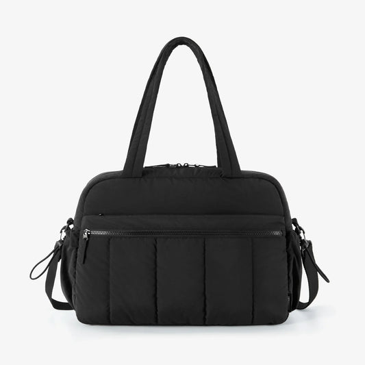 Women's Travel Duffel Bag Gym Bag with Wet Pocket Carry On Waterproof Weekender Boston Bag for Airport Cabin