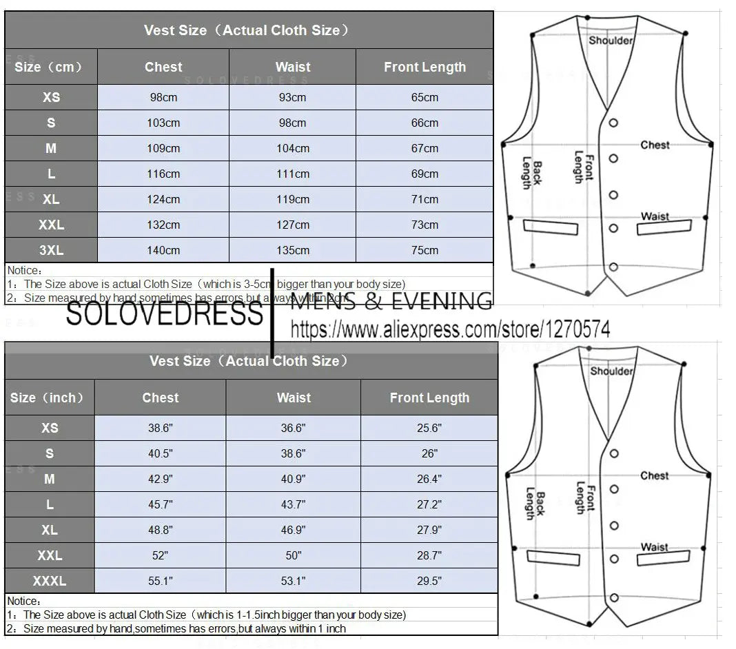 New V Neck Pinstripe Men's Vest Slime Fit Single Breasted Business Casual Men's Waistcoat For  Groomemsen Wedding