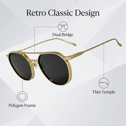 UV400 Protection Oval Sunglass Men Luxury Metal Frame Sunglasses Women Trendy Fashion Glasses Dropshipping Gafas De Sol Hombre
