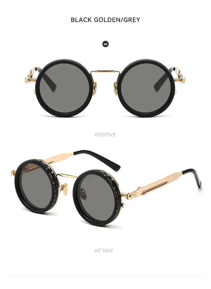 Cycling ND2-400 9 Level Adjustable Dimming Polarized Sunglasses Men Women Fishing Punk Round Glasses Eyeglasses ND Filter