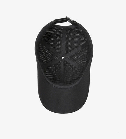 Unisex Simple Cross Water Drop Embroidery Baseball Caps Spring and Autumn Outdoor Adjustable Casual Hat Sunscreen Hat
