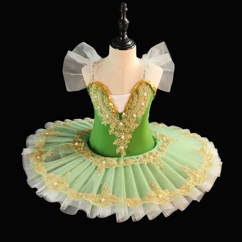 Summer Toddler Girl Ballet Dress Elegant Vestidos Kids Outfit Stage Children's Dance Costume Baby Tutu Dresses Girls Clothes