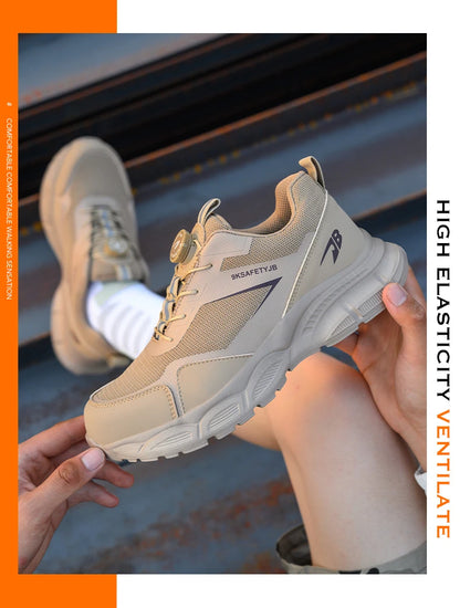 New 2025 Insulation Shoes Construction Work Boots Anti-smash Anti-puncture Safety Shoes Men Steel Toe Boots Indestructible Shoes