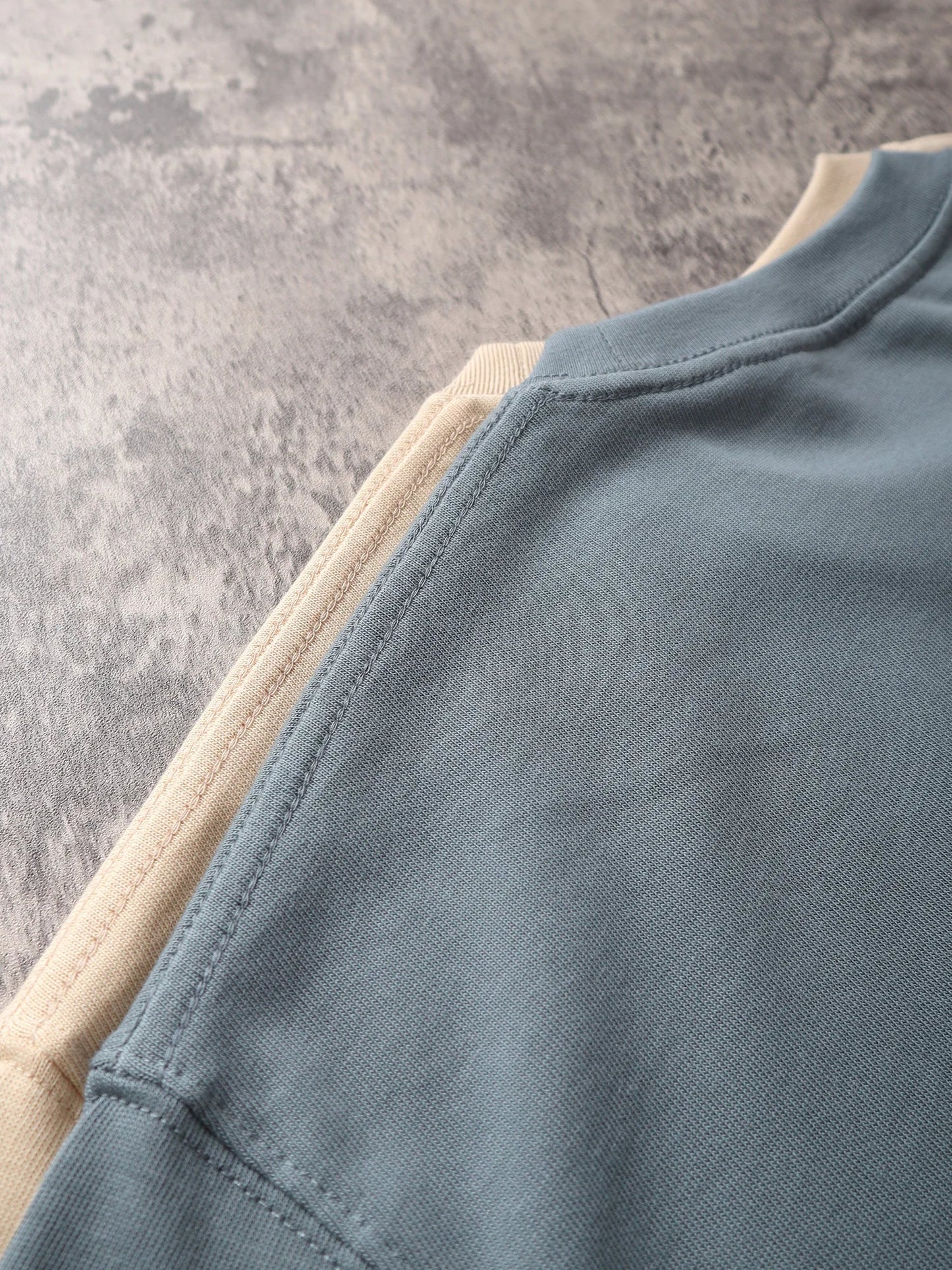 Men's Oversized T-Shirt 9.9oz 280 Grams Heavy High Quality Short Sleeve Cotton Tee Solid Color Unisex Streetwear