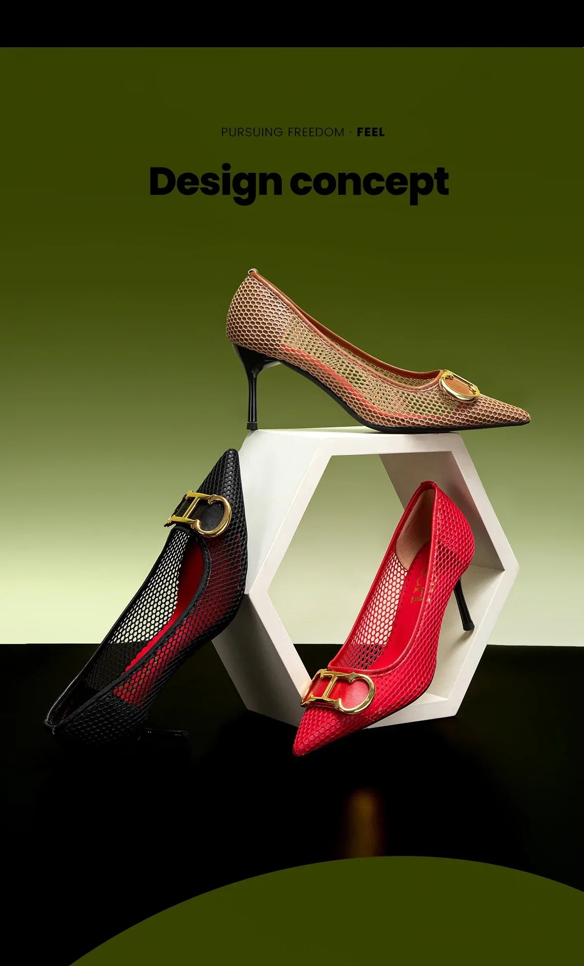 Women's High Heels 2025 Spring New Hollow Business Women's Shoes 7cm Red Evening Shoes