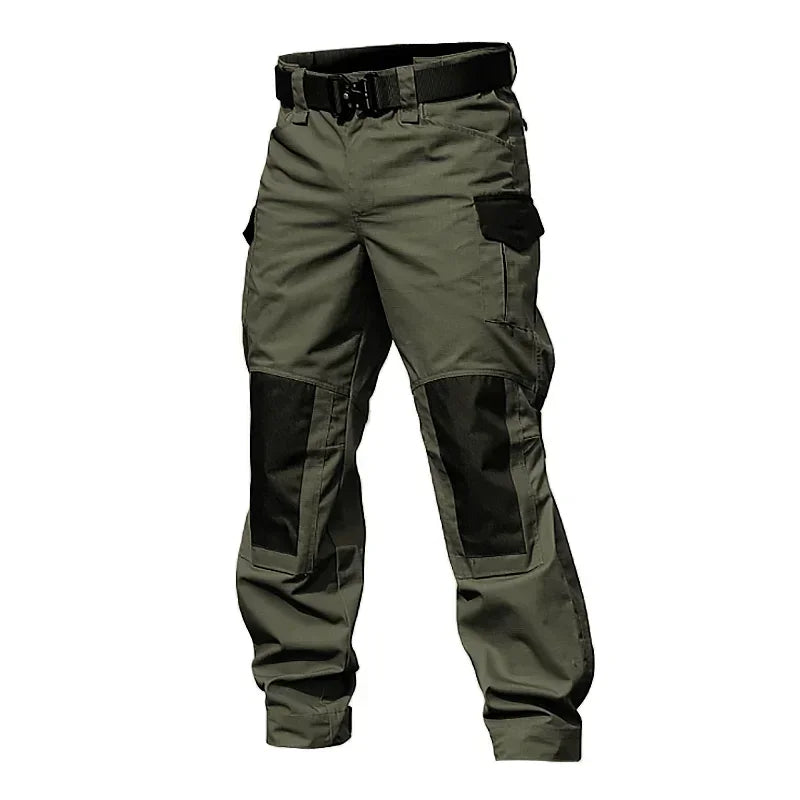 Men Hunting Tactical Cargo Pants  Green Hiking Trousers Multi Pockets Gray Uniform Paintball Airsoft Autumn  Work Clothing