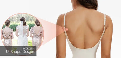Sexy Backless Bodysuits Full Body Shaper Tummy Control Waist Trainer Slimming Sheath Butt Lifter Push Up Thigh Slimmer Shapewear
