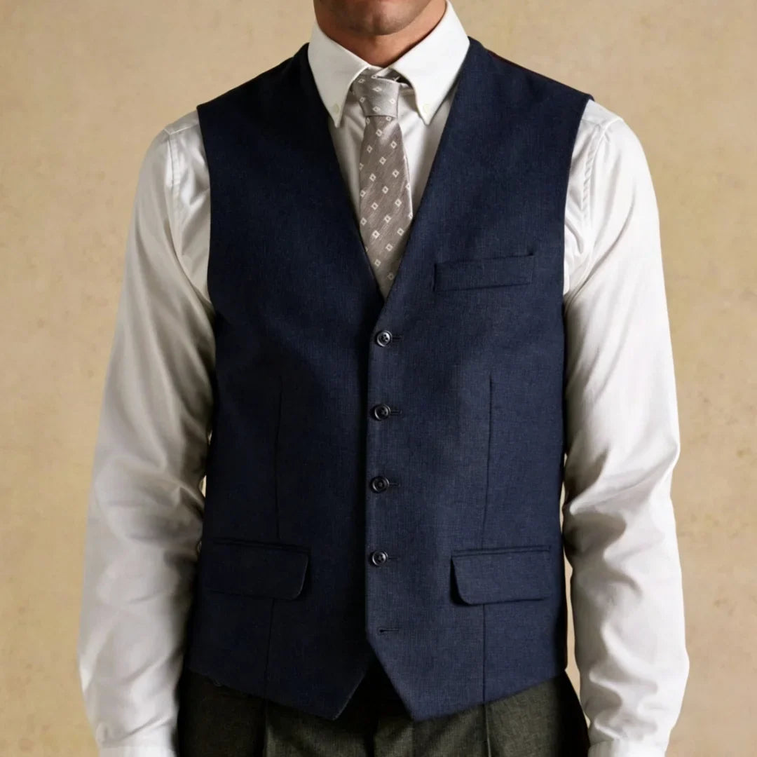 Men Vest White Solid Single Button V Neck Waistcoat For Wedding Banquet Business Party Casual Office Work Daily Men Suit Vest