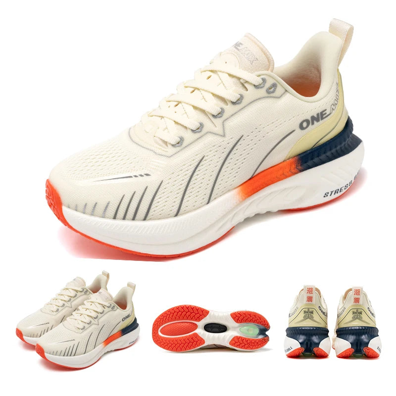 White Road Running Shoes for Men Air Cushion Outdoor Sport Shoes Male Trainers Summer Jogging Shoes Women Footwear