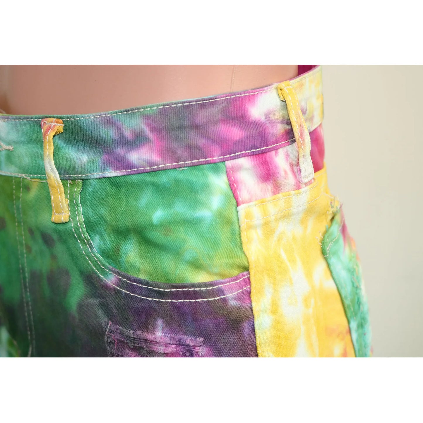 shorts women shorts hole denim high waist sexy print wholesale dropshipping