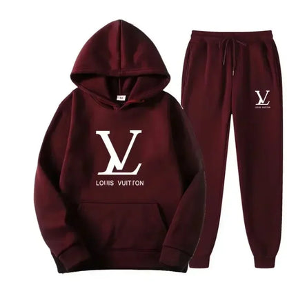 2025 Autumn/Winter new men's  sweatshirts and trousers 2-piece set outdoor fashionable jogging men's casual s