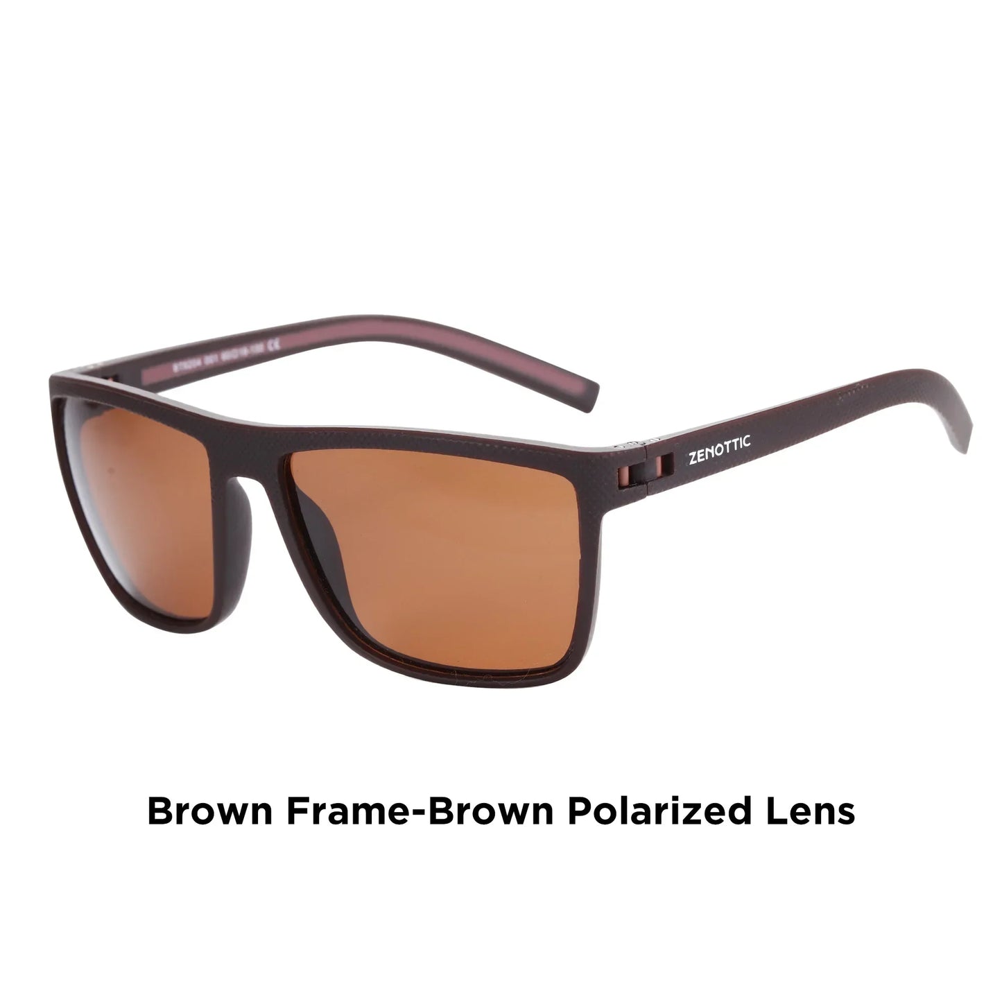 Retro Polarized Sunglasses for Men Lightweight TR90 Frame UV400 Protection Square Sun Glasses Night Vision Goggles