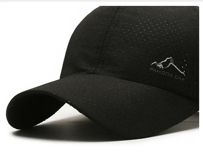 Unisex Simple Cross Water Drop Embroidery Baseball Caps Spring and Autumn Outdoor Adjustable Casual Hat Sunscreen Hat