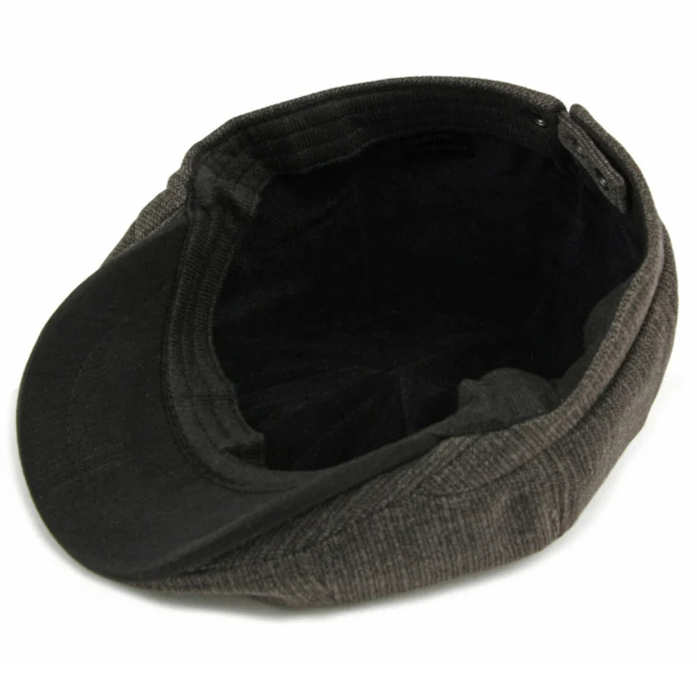 Beret Cap Men Women Autumn Winter Hat Thick Warm Artist Painter Wool Beret Hat Male Female Flat Octagonal Cap Mens Berets