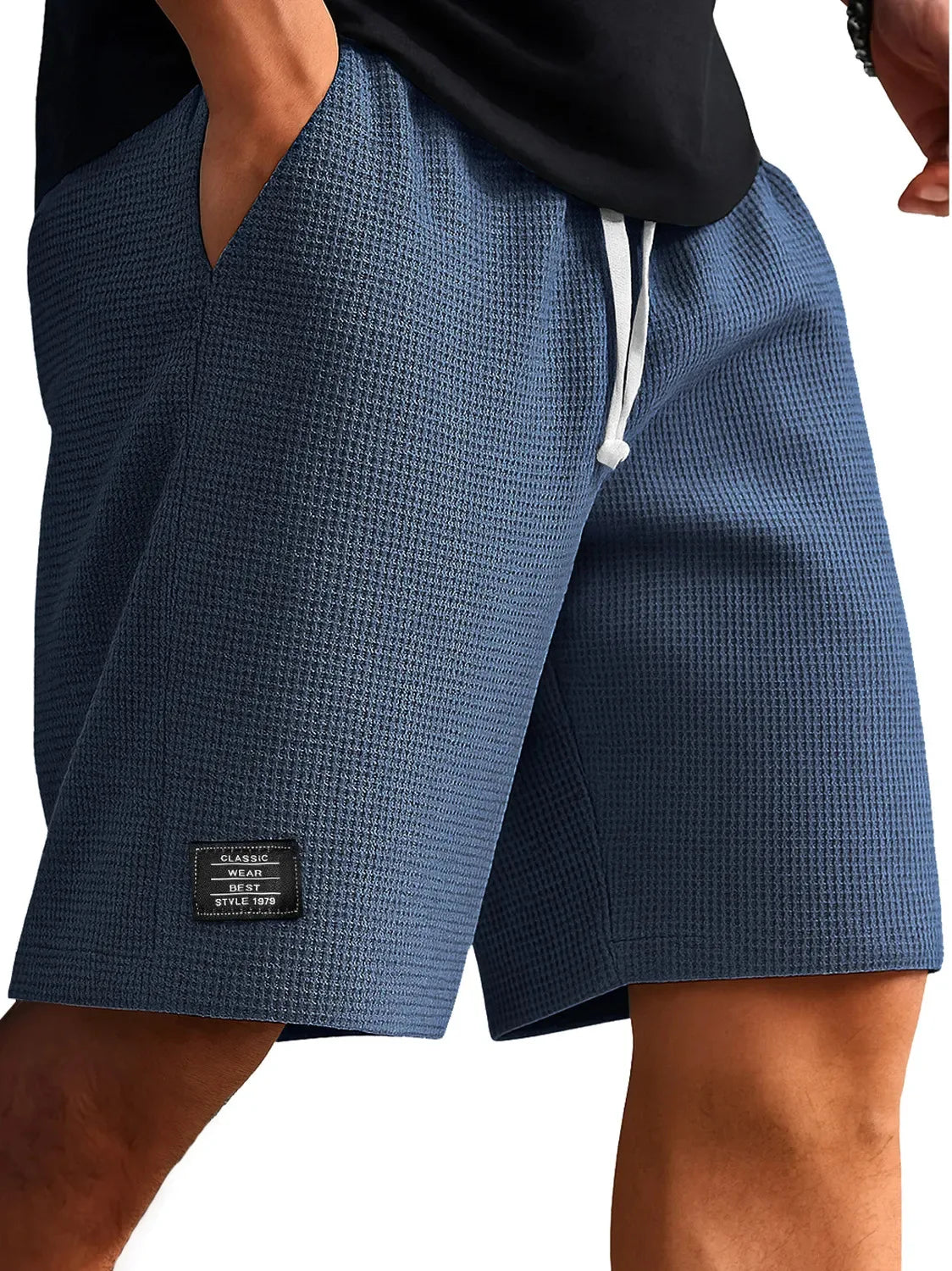 Fashion Sport Shorts for Men Streetwear Harajuku Casual Short Pants Men's Summer Sweatpants Retro Solid  Men Clothes Male Roupa
