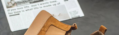 Male Chelsea Shoes Spring Autumn High Cut Platform Men's Booties Boots Classic New Size 44 Trendy 2025 Quality Hot Selling Cheap