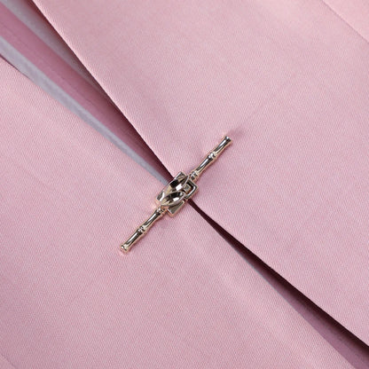 Women's Slim Fit Blazer Spring Summer Fashion Solid Color Single Button Jacket Office Lady Coat Top New Arrival 2025