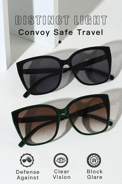 Trendy CAT EYE Sunglasses for women men UV400 Unisex Outdoor Eyewear with UV Protection Fashionable