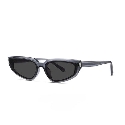 Ultra Light Personality Acetate Man Cat Eye Sunglasses Small Size Brand Designer Fashion Retro Women Decoration Sun Shades UV400