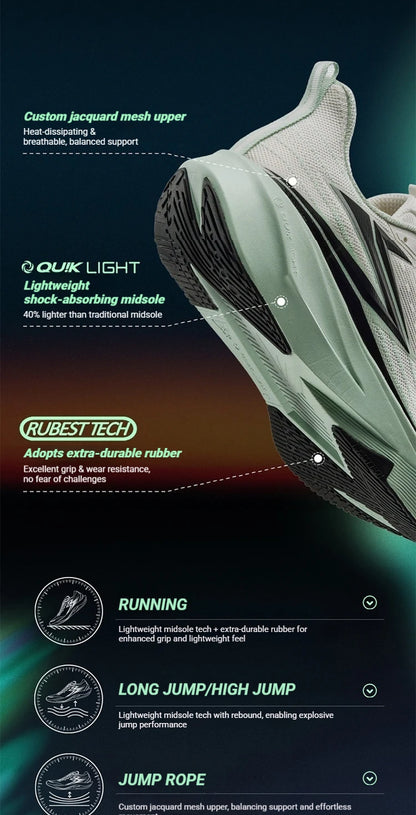 Flame Team 3.0 Men Running Shoes Carbon Plate Test-runner Stable Rebound Traction Male Racing Sneakers 672612233