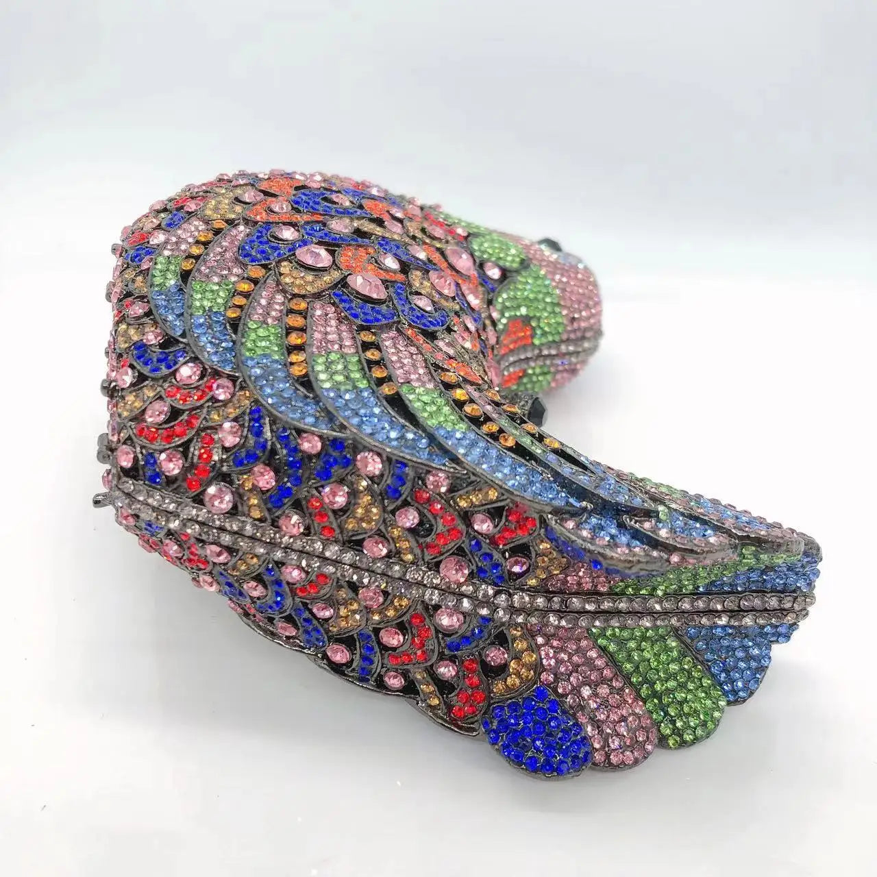 Birds Doves Animals Diamond Bags Rhinestone Dinner Bags Banquet Crystal Clutch Purse Luxury Designer Handbags Unique Party Bags