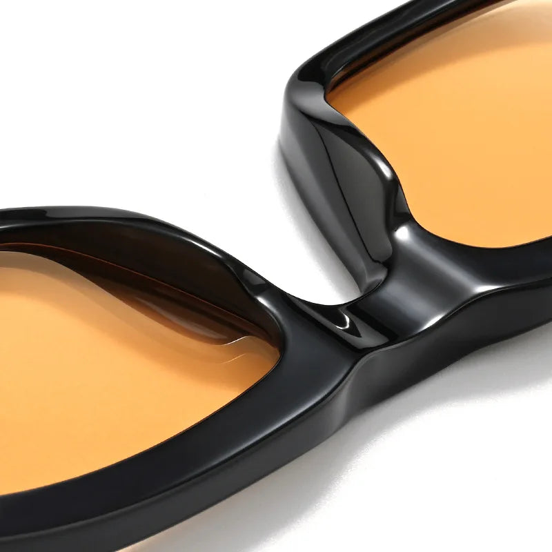 High Quality Handmade Trendy Outdoor SUN GLASSES New Fashion Acetate Sunglasses Men Women Personality Designer Eyeglasses UV400