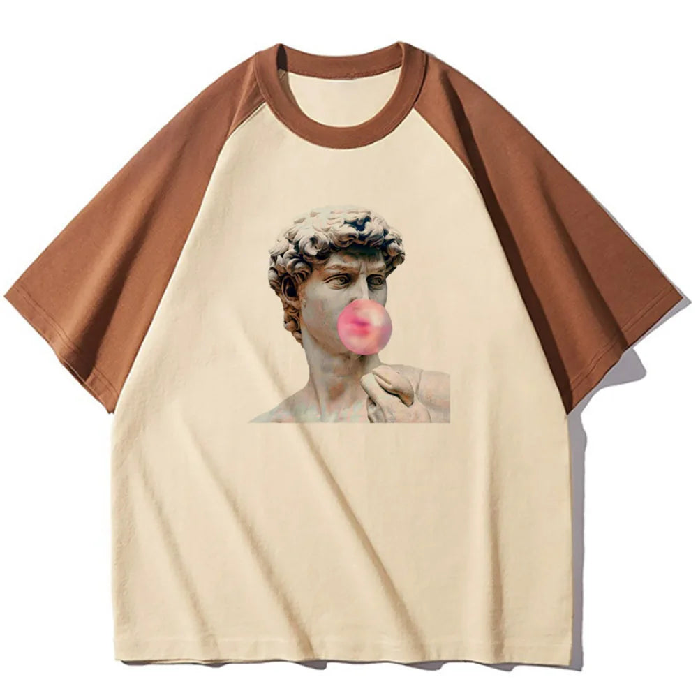 Funny Summer Vintage t-shirts women patterned Japanese t shirt female y2k Japanese clothes