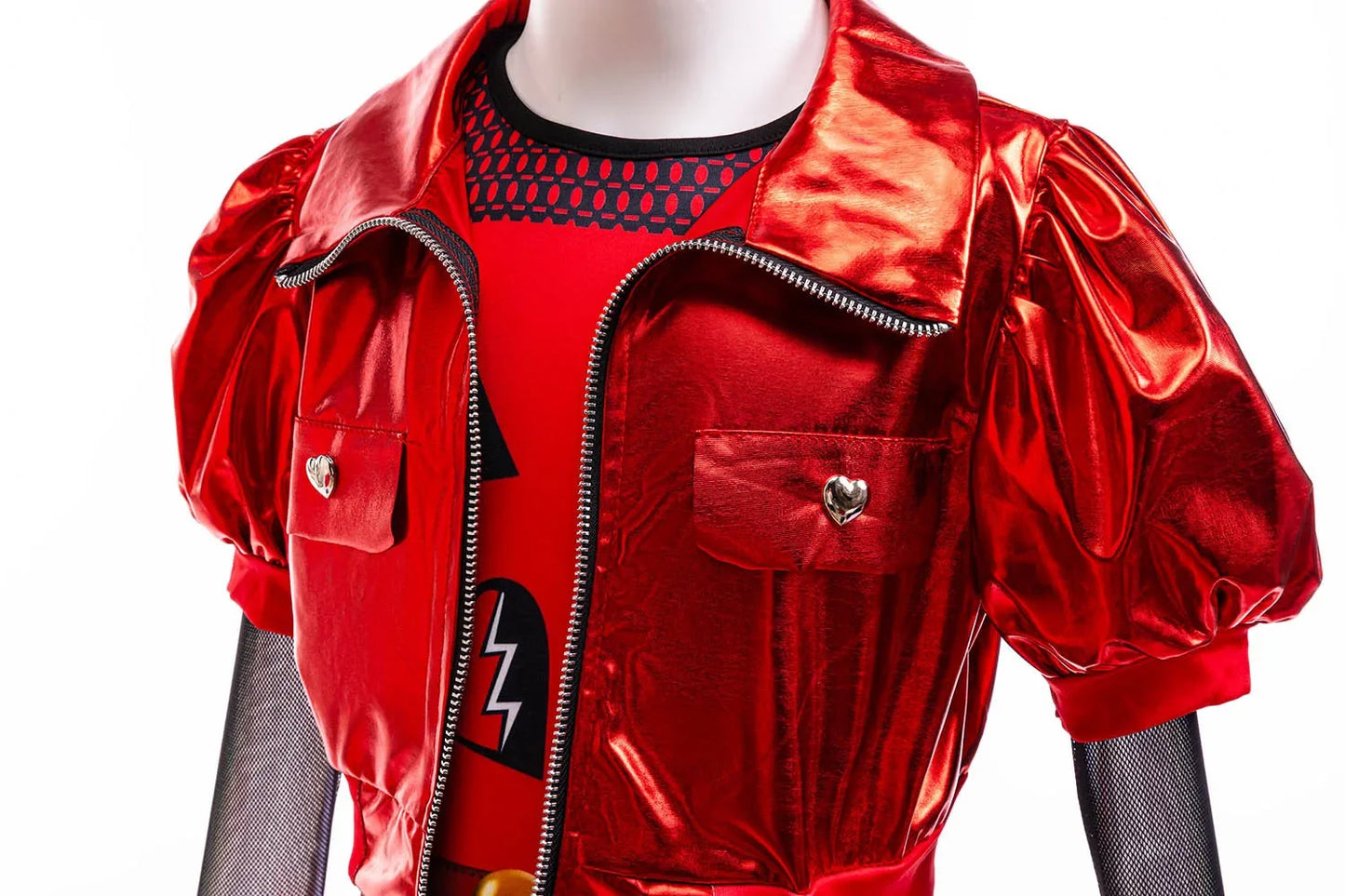 2026 Movie Descendant Red Role Playing Costume 3PCS Suit Coat+Dress+Flared Pants Halloween Girls The Rising of Red Clothing Set