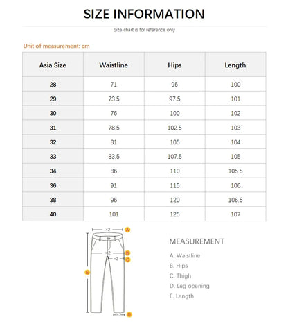 2025 Summer New Men's Sky Blue Slim Stretch Jeans Lyocell Thin Style Fashion Casual Ice Silk Denim Pants Male Brand Trousers
