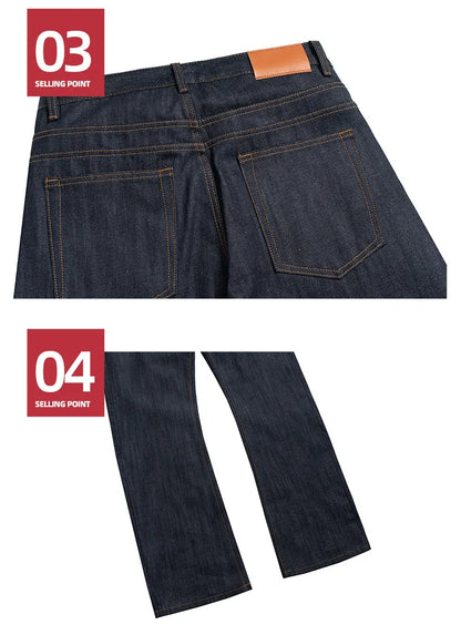 BootCut Original Jeans Wide Leg Trousers Straight Button Design ZJ124