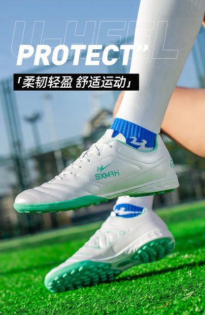Double Star TF Turf Studs Football Shoes 33-45 Size Breathable Non-slip Outdoor Lawn Youth Professional Soccer Cleats