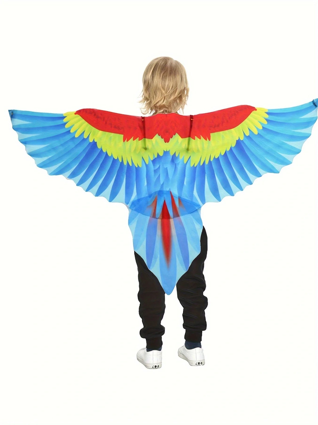 Bird Costume cape and Mask Parrot Wings Cape Dress up Shawl Cloak for  Day Festival Masquerade Party Boys Girls