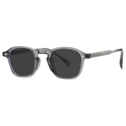 High Quality Fashion Oval Small Frame Myopia Sunglasses for Men Women Optical Prescription Gray Sunglasses Anti UV400