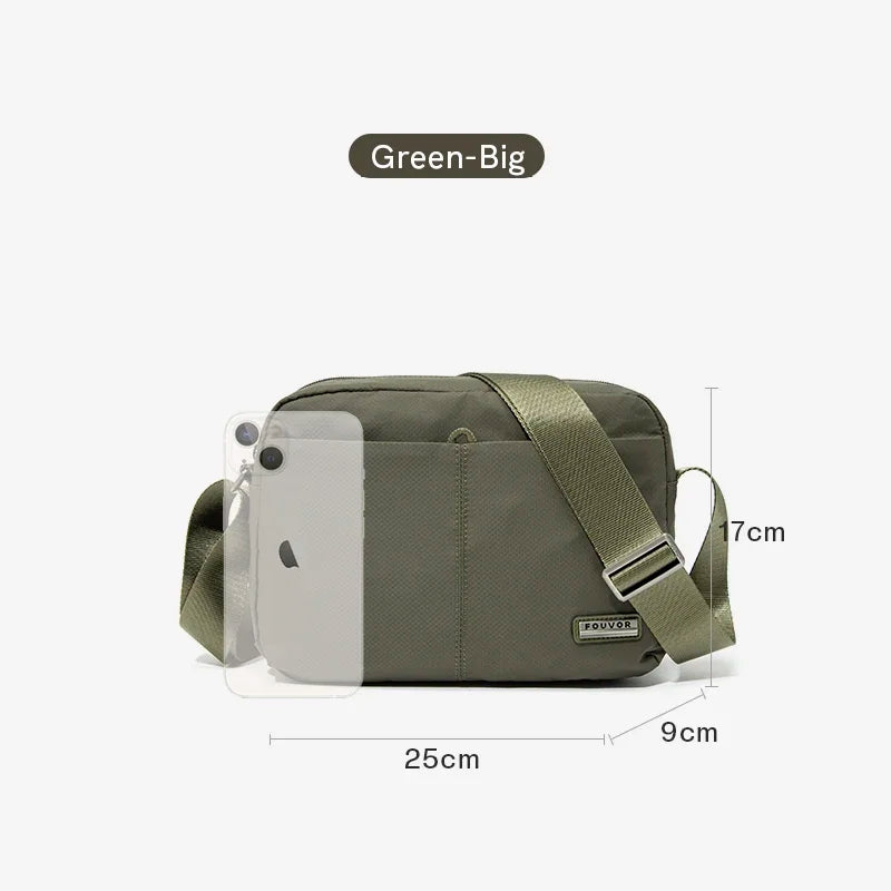 Crossbody Bag for Women 2025 Fashion Waterproof Shoulder Bag High Quality New Small Canvas Sports Messenger Bag 2961-11