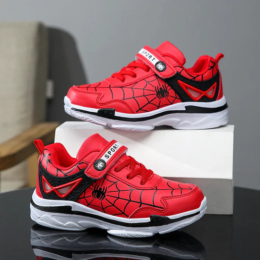 A pair of children's four-season leather sport shoes, soft, comfortable, wear-resistant casual shoes, size 26-38，BH-828
