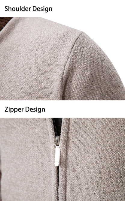 Vintage Men Knitted Sweaters Cadigan Men's Casual Fashion Button Up Cardigans Jackets Autumn Winter Jumper Coat
