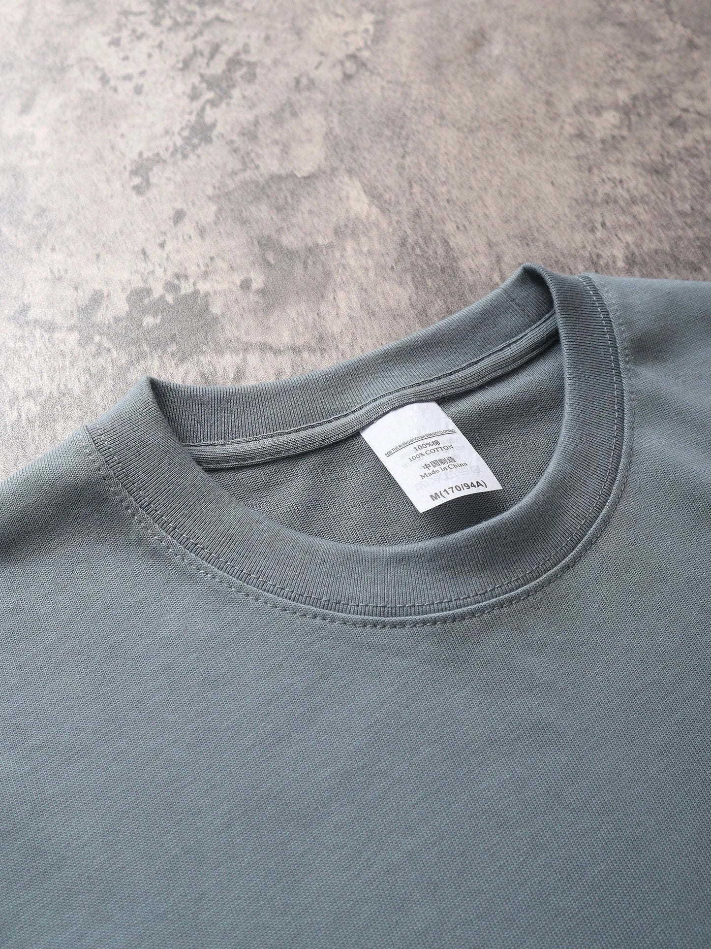Men's Oversized T-Shirt 9.9oz 280 Grams Heavy High Quality Short Sleeve Cotton Tee Solid Color Unisex Streetwear