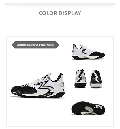 BIG3 6.0 Pro Men Basketball Shoes Carbon Plate Breathable Flexible Training Shock-Absorbing Male Sneakers 672521106