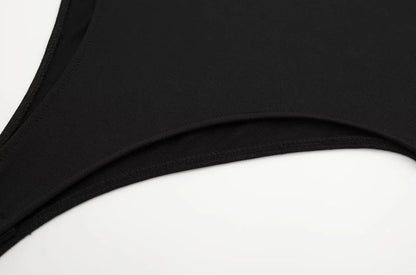 Women Fashion With Halter Neck Skinny Bodysuit Sexy Sleeveless Snap-button Female Playsuits Mujer