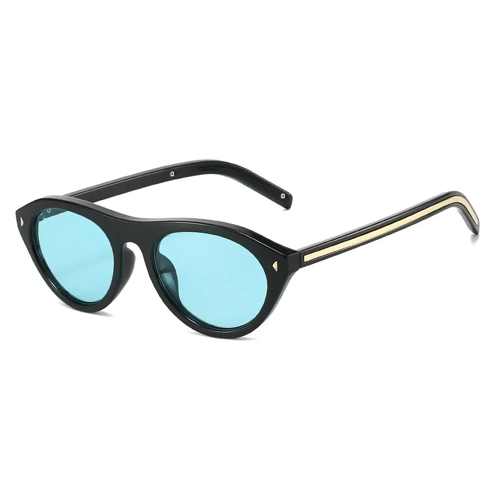 Top Selling cat eye sunglasses for women vintage small frame gradient uv400 sun glasses men retro hip hop driving shades