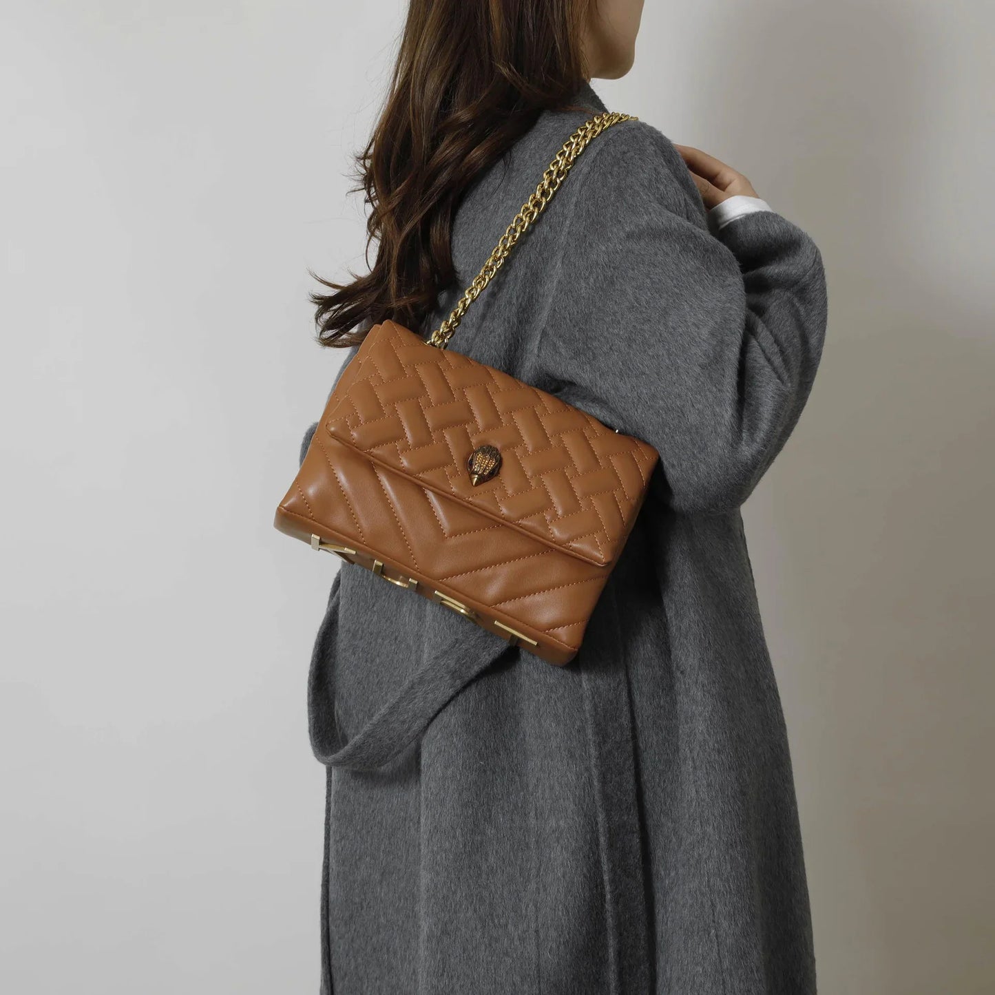 2026 New Women's Bag, Textured Rhombus Embroidery Chain, Versatile Single Shoulder Hot Selling Crossbody