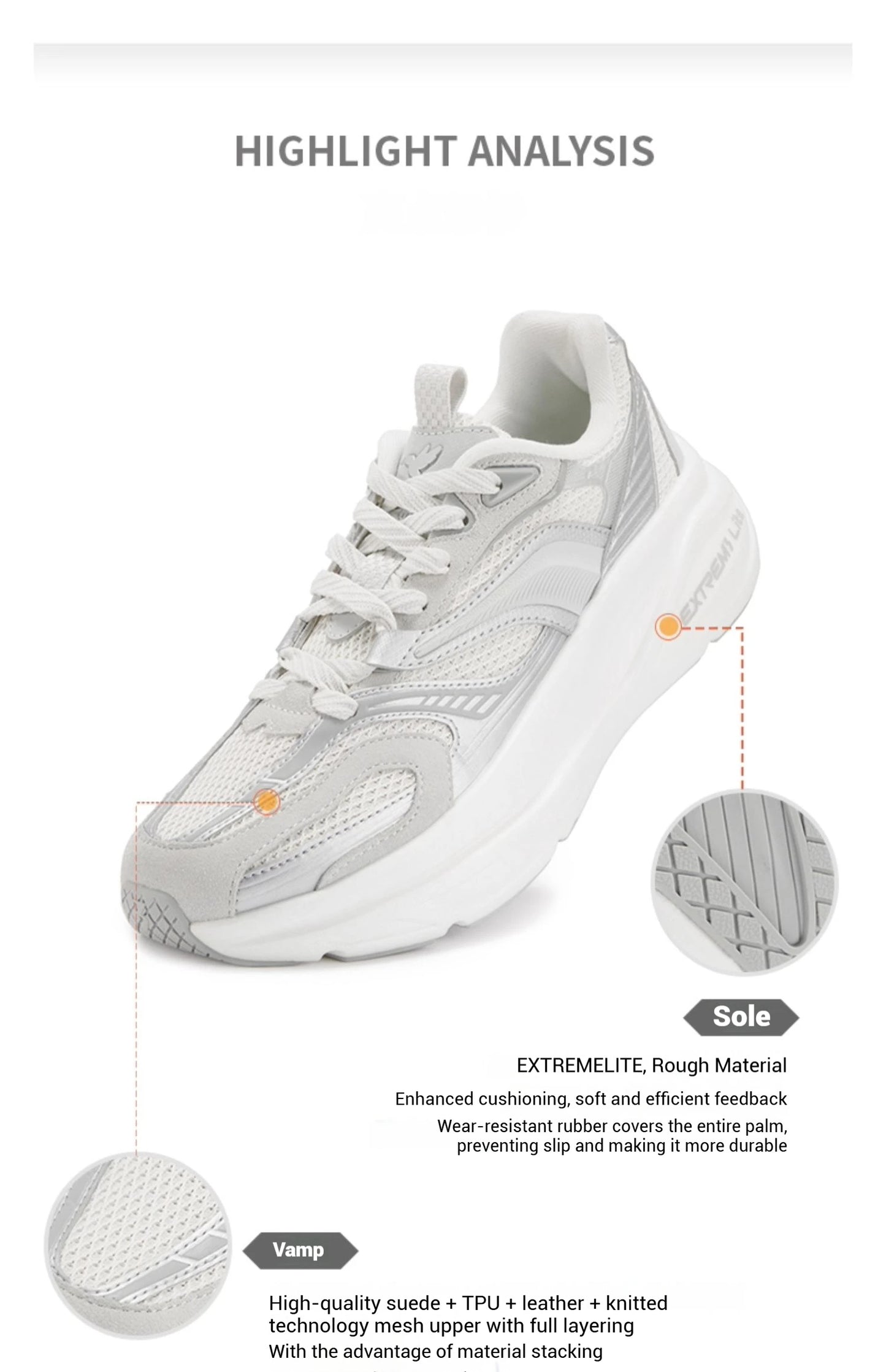 2000 Men's Casual Shoe Retro Soft Rebound Versatile Breathable Leisure Anti-slip Light Male Sneakers 672536772