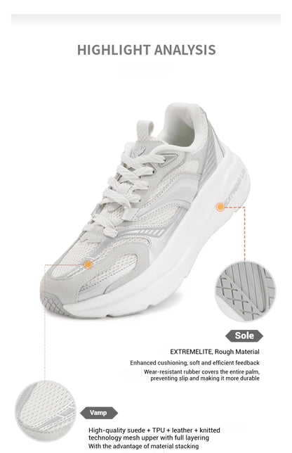 2000 Men's Casual Shoe Retro Soft Rebound Versatile Breathable Leisure Anti-slip Light Male Sneakers 672536772