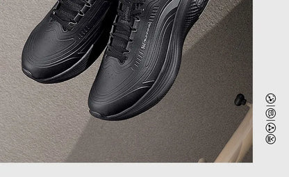 Men Running Shoes Leather Waterproof Windproof Versatile comfortable Shock-absorbing Male Sneakers 672532212F
