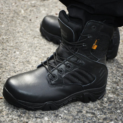 Winter Mens Boots Special Forces Combat High Boots Outdoor Sport Male Shoes Climb Mountains Cross Country Men's Shoes