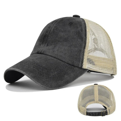 Fashion Men Baseball Cap Hot Sale Unisex Trucker Hat Multi Colors Plain Baseball Cap Women Men Washed Cotton Cap