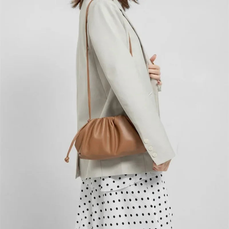 Luxury Soft Pu Leather Women Shoulder Bag High Quality Small Crossbody Bags for Women Fashion Female New Handbags Messenger Bags