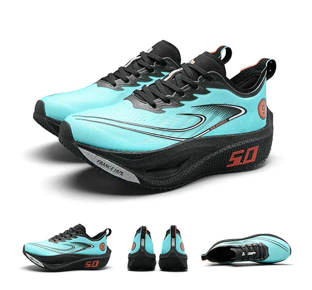 Men's Lightweight Breathable Mesh Training Running Shoes - Non-Slip, Casual Athletic Sneakers for Outdoor Sports & Jogging